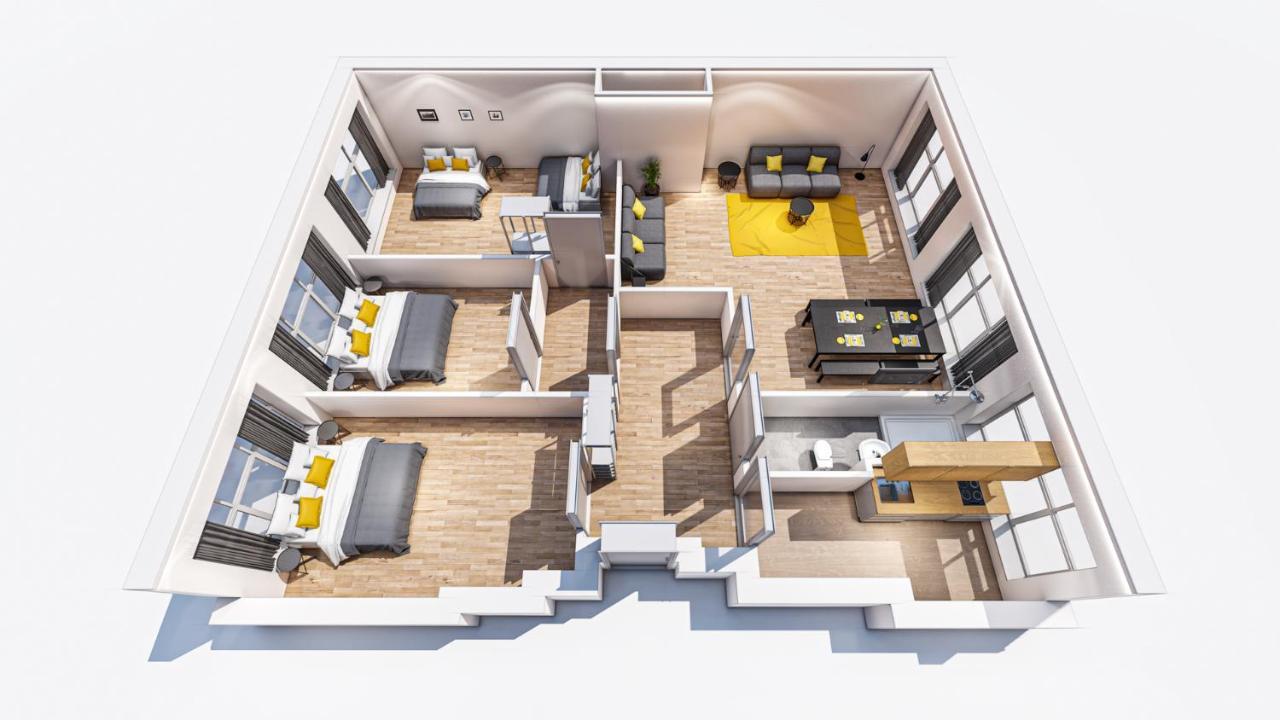Central +3Br +Big Living Room Next To U-Station Berlim Exterior foto